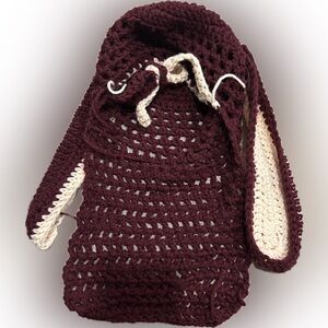 Handmade Crochet Hooded Scarf